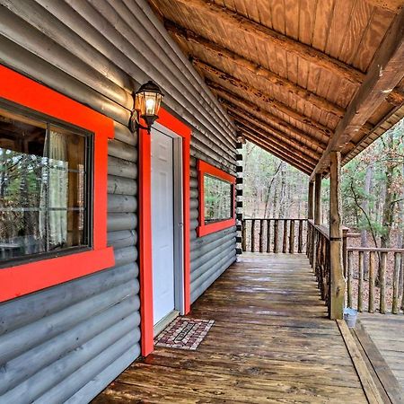 Broken Bow Log Cabin With Fire Pit, Pond, And Deck! Zewnętrze zdjęcie