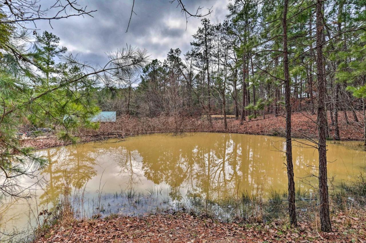 Broken Bow Log Cabin With Fire Pit, Pond, And Deck! Zewnętrze zdjęcie