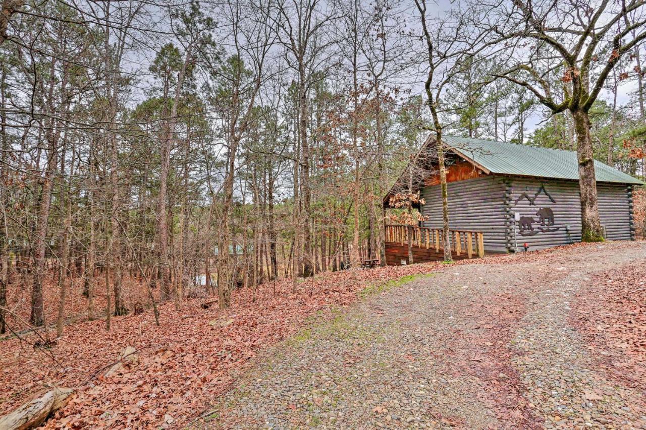 Broken Bow Log Cabin With Fire Pit, Pond, And Deck! Zewnętrze zdjęcie
